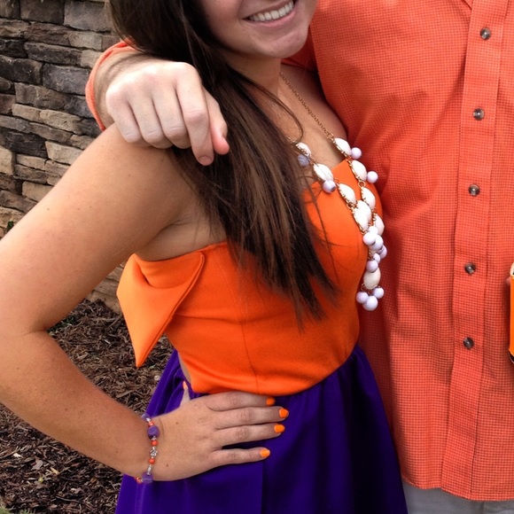 pixie and ivy Dresses & Skirts - CLEMSON GAME DAY DRESS!